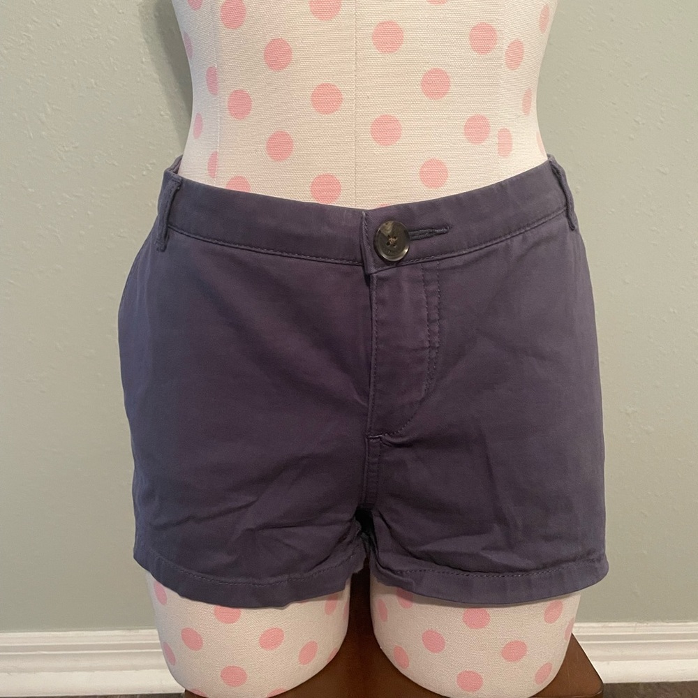 Express Shortie low rise Sz 12 in slate grey color